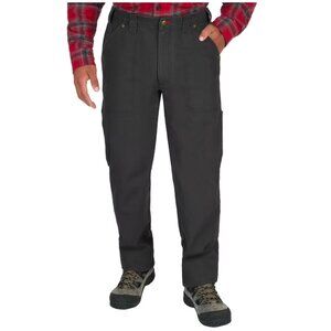 Coleman Fleece Lined Stretch Tear Resistant Pants Blk/Dark Grey Sz 38x30 NWT